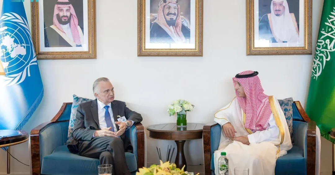 Saudi Minister Al-Jubeir Meets Costa Rica FM at UN Assembly