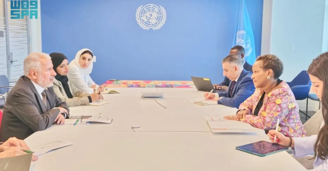 KSrelief Chief Meets UN Humanitarian Chief at UNGA 79