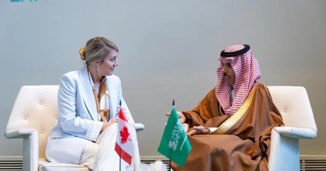 Saudi Foreign Minister Meets Canadian Counterpart in New York