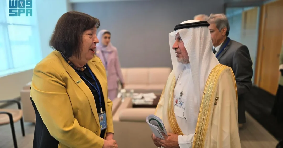 KSrelief Chief Meets UN Official on Children in Conflict
