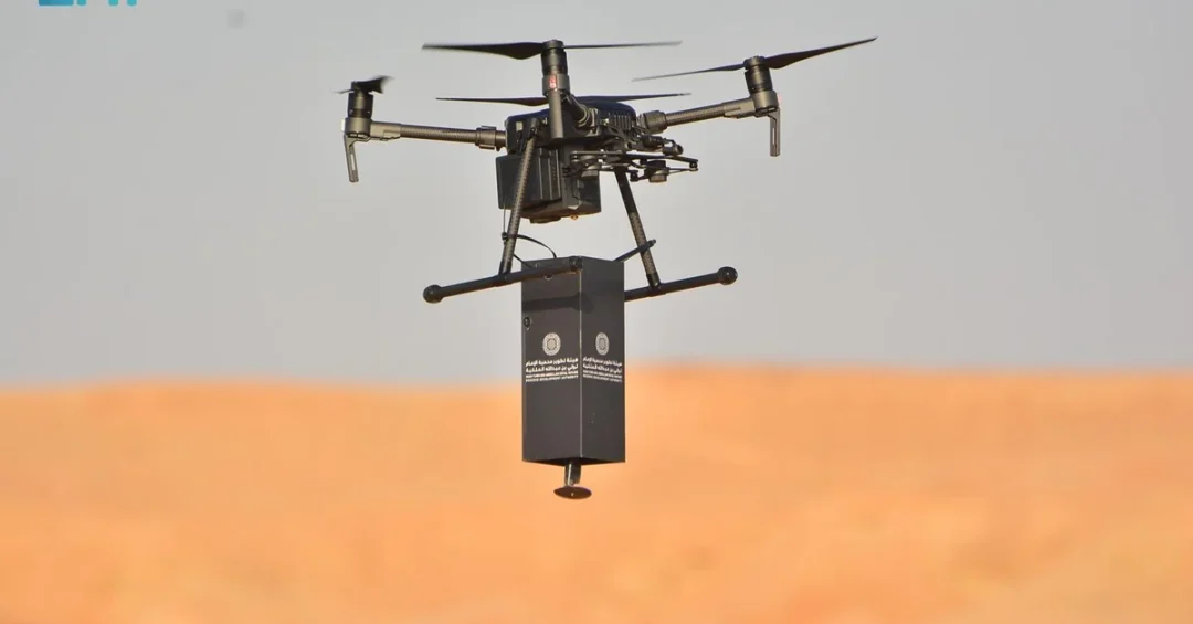 Drones Cut Carbon Emissions by 66% at Saudi Royal Nature Reserve