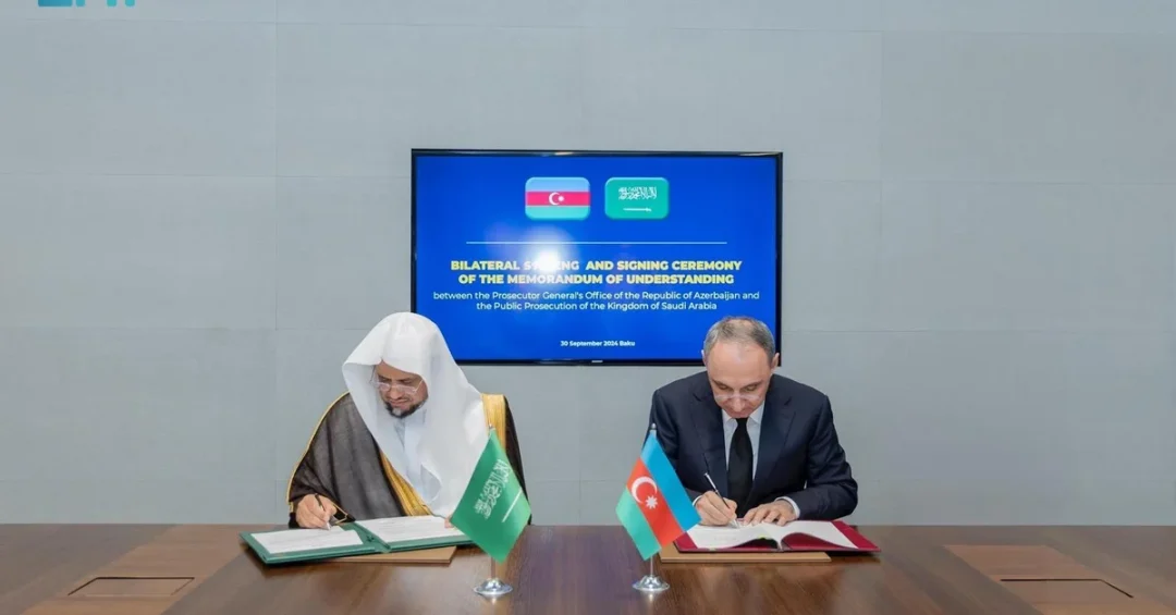 Saudi Arabia and Azerbaijan Sign MoU to Boost Judicial Cooperation