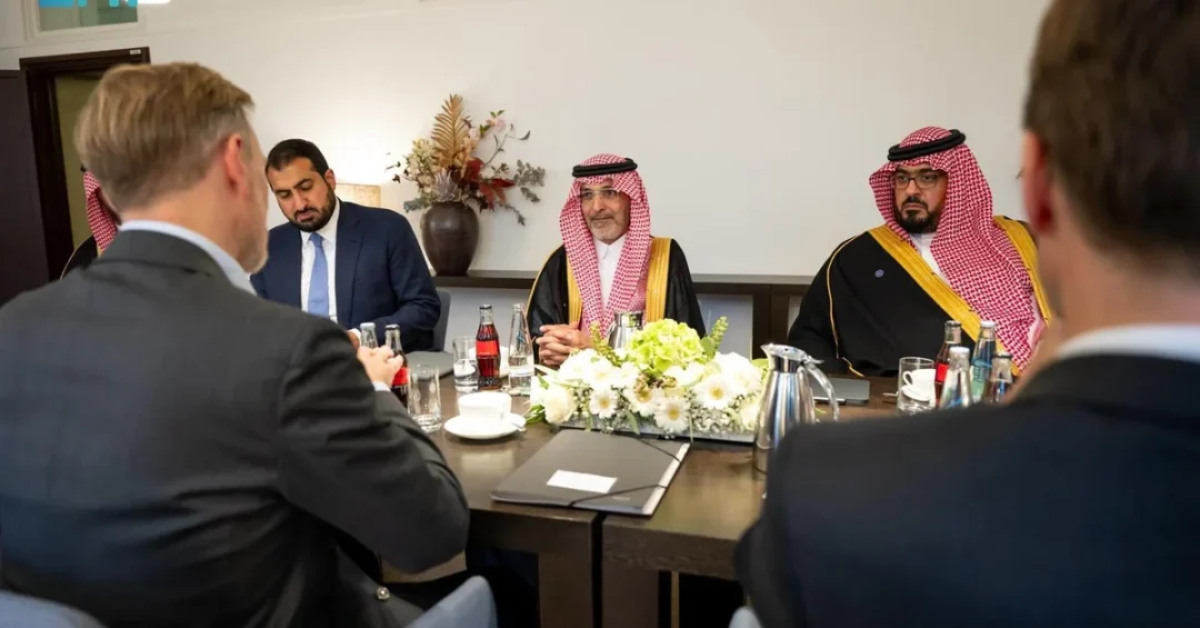 Saudi Ministers Discuss Economic Cooperation with German Finance Chief
