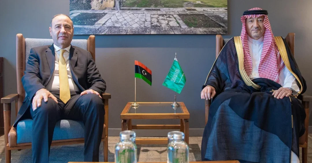 Saudi Vice Foreign Minister Meets Libya Acting Foreign Minister in Mexico City