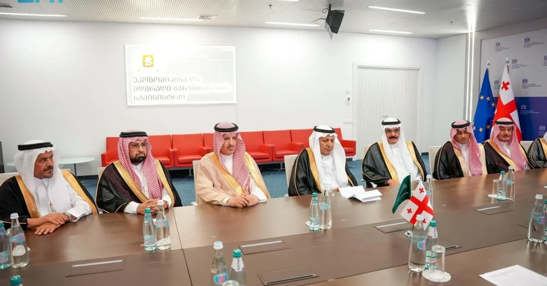 Saudi Chambers Chair Meets Georgian VP to Boost Economic Ties