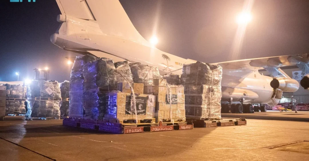 KSrelief Sends Second Relief Plane to Lebanon Amid Ongoing Crisis