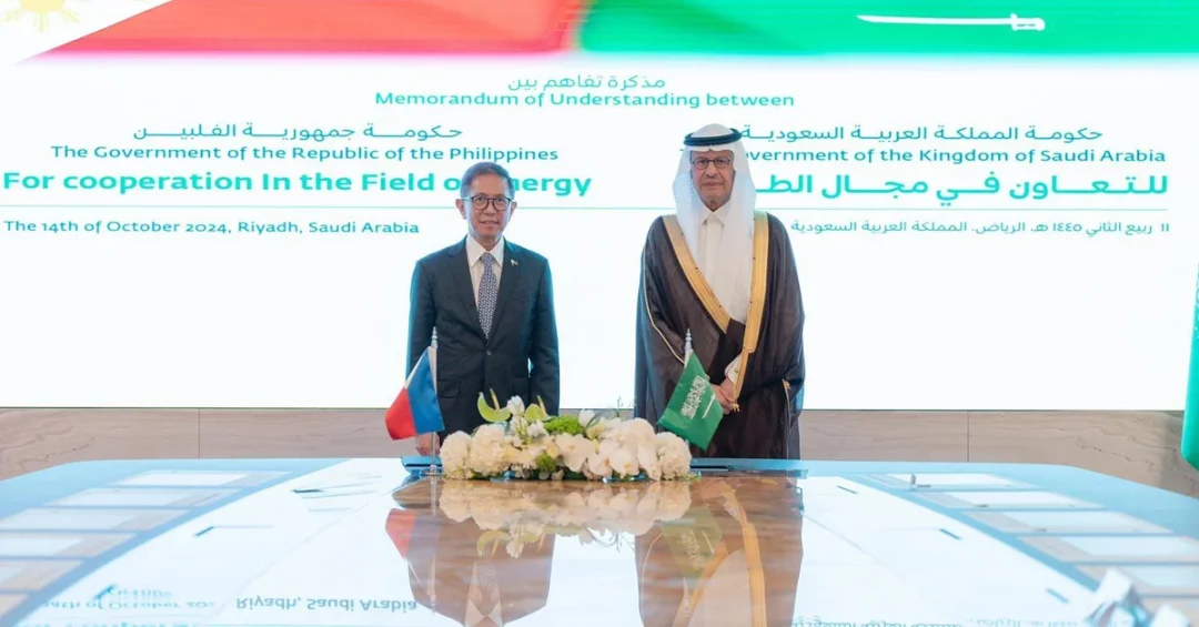 Saudi Arabia, Philippines Sign Energy Cooperation Agreement