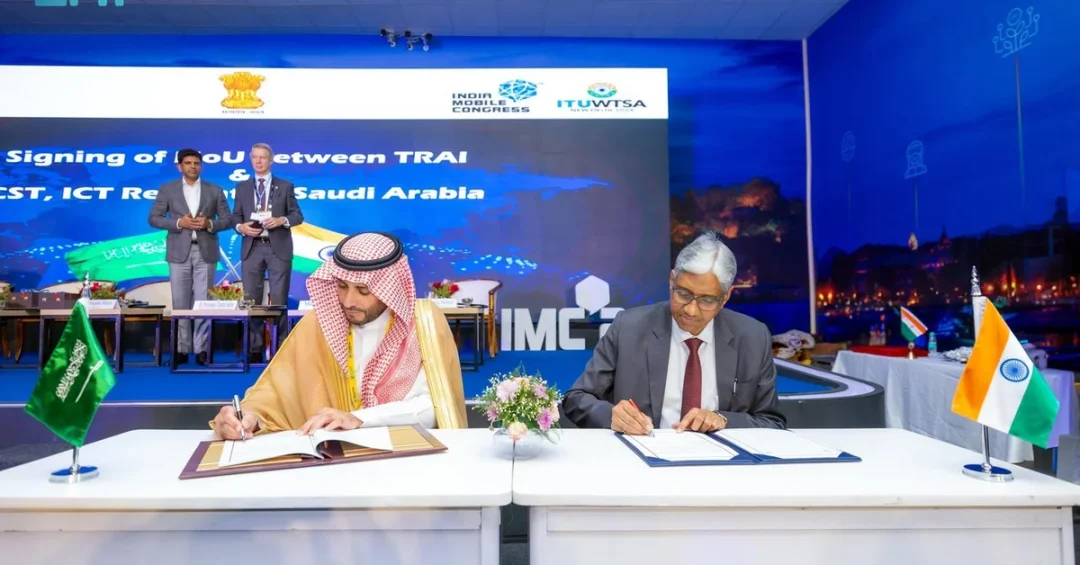 Saudi CST and India TRAI Sign MoU for Digital Regulatory Cooperation