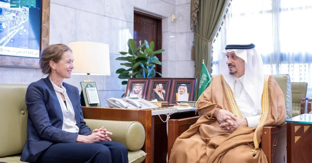 Riyadh Governor Welcomes Norway’s New Ambassador to Saudi Arabia