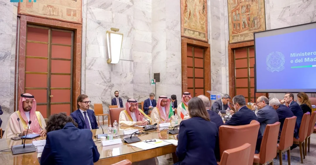 Saudi Minister Bolsters Industrial Ties with Italy in Rome Talks
