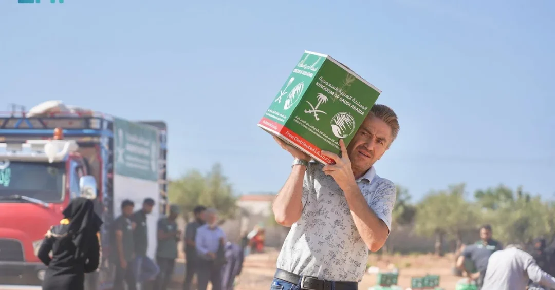 KSrelief Distributes Food and Hygiene Aid to 7,926 Earthquake Survivors in Syria