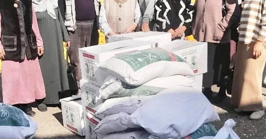 KSrelief Distributes 280 Food Baskets to 1,400 in Kyrgyz Republic