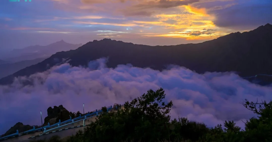 Al-Baha’s Winter Landscape Draws Visitors to Lush Mountains and Valleys
