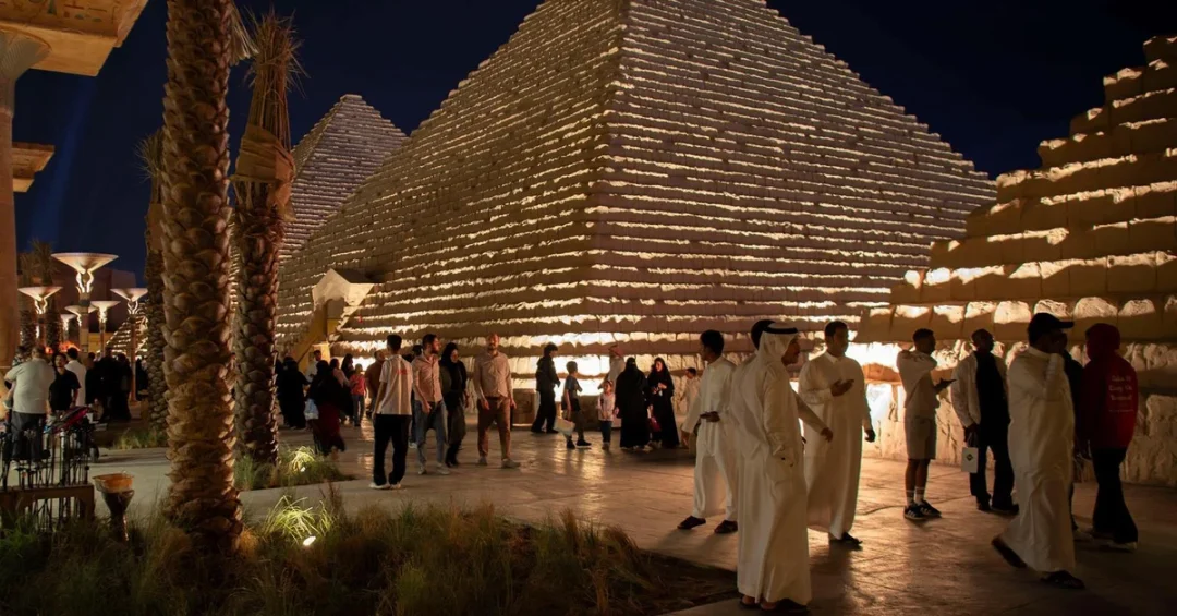 ‘Pyramid Trail’ Labyrinth Draws Crowds at Riyadh Season 2024 Egypt Zone