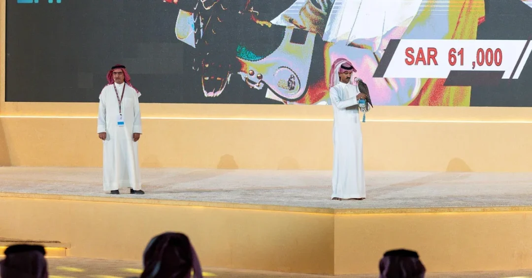 Saker Falcon Fetches SAR66,000 at Saudi Falcons Club Auction