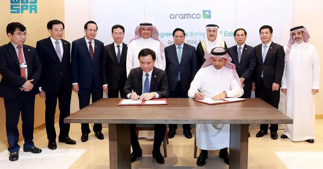 Aramco and Petrovietnam Sign Energy Collaboration Framework in Riyadh