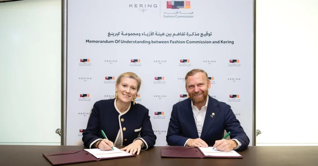 Saudi Fashion Commission and Kering Sign MoU to Boost Sustainable Fashion