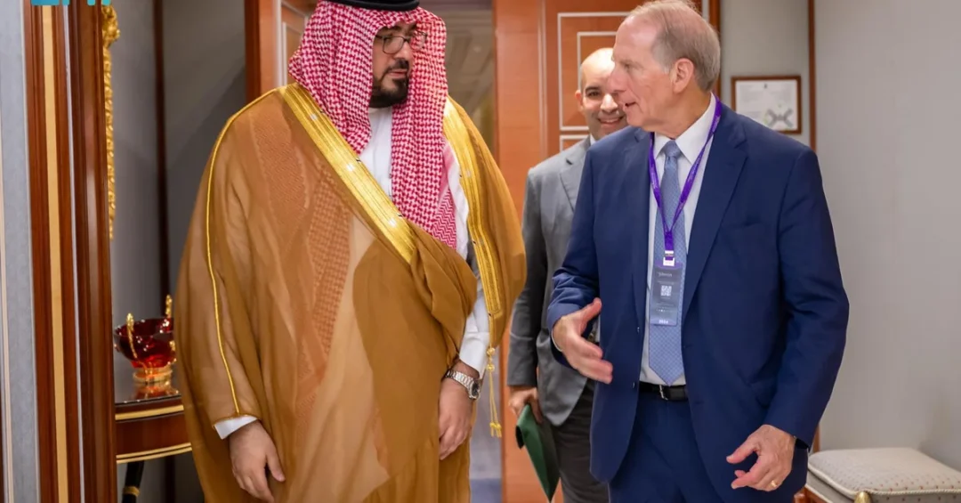 Saudi Minister Meets Centerview Partners Senior Counselor at FII8