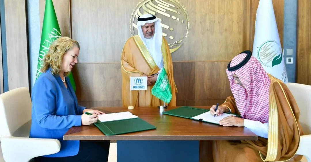 KSrelief and UNHCR Sign $10M Shelter Aid Deal for Ukraine