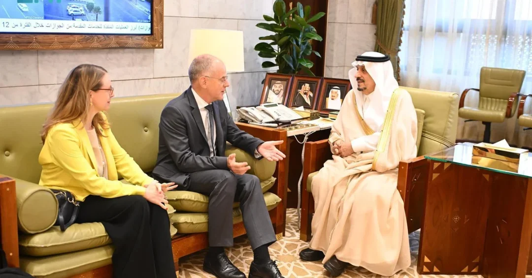 Riyadh Governor Meets Austrian Ambassador to Strengthen Ties