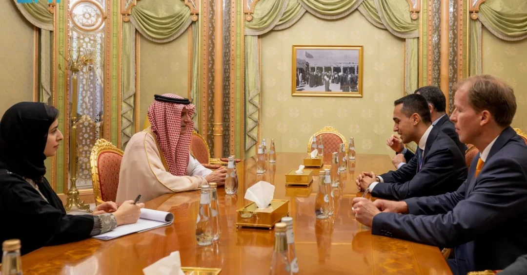 Saudi Minister Al-Jubeir Meets EU Special Representative in Riyadh