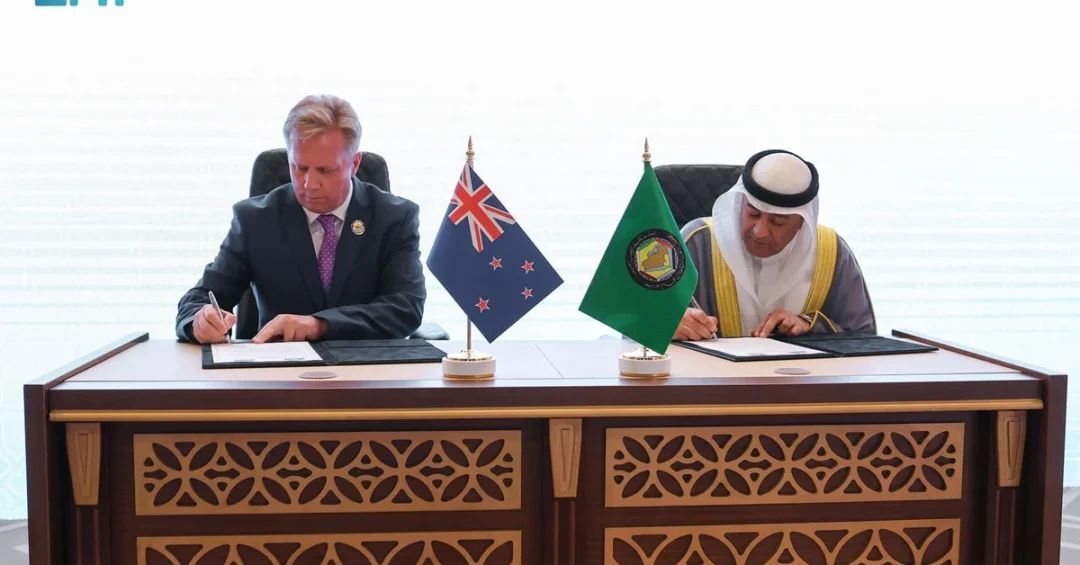 GCC, New Zealand Sign Free Trade Deal to Boost Economic Ties