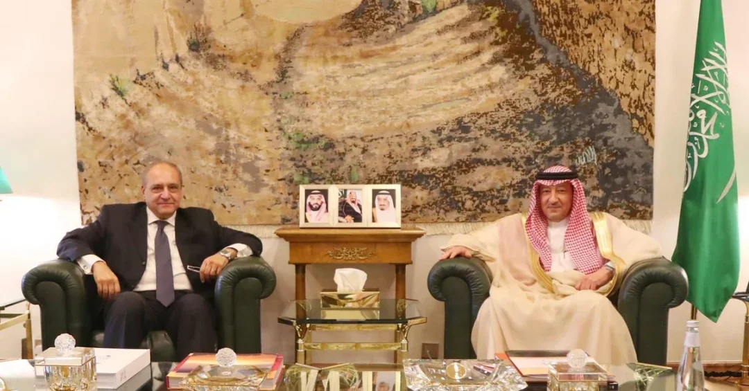 Saudi Vice Foreign Minister Meets Egyptian Ambassador to Strengthen Ties