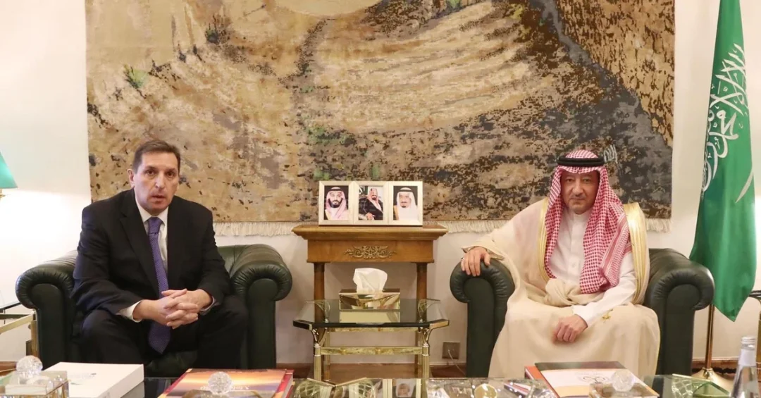 Saudi Vice Foreign Minister Meets Russian Envoy for Middle East Settlement