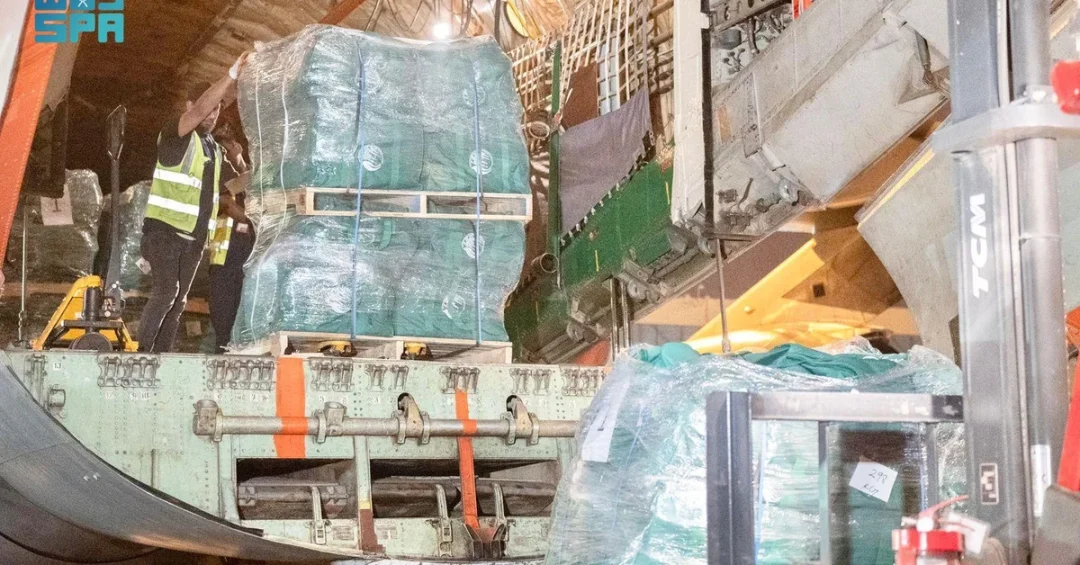 Saudi Arabia Sends 17th Relief Plane to Lebanon with Essential Aid