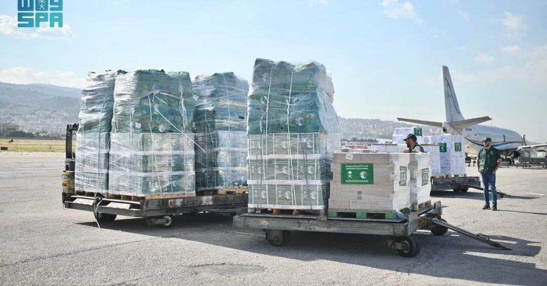 17th Saudi Relief Plane Arrives in Lebanon with Vital Humanitarian Aid