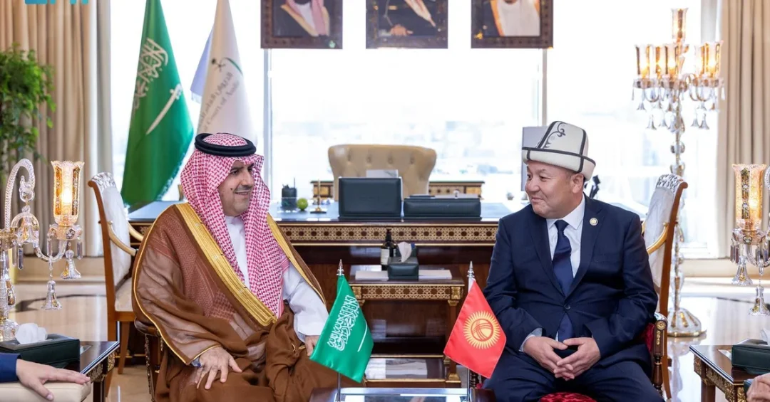 Saudi Audit Chief Meets Kyrgyz Counterpart to Boost Cooperation