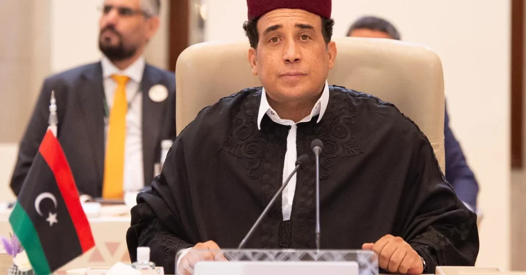Libyan President Al-Menfi Urges End to Gaza Genocide and Lebanon Aggression at Riyadh Summit