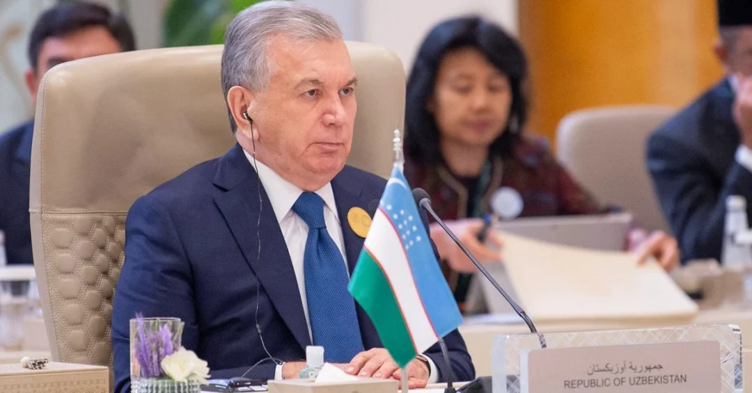 Uzbek President Calls for Ceasefire and Two-State Solution at Riyadh Summit