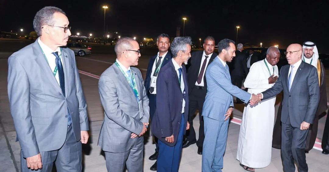 Mauritanian President Departs Riyadh After Arab-Islamic Summit