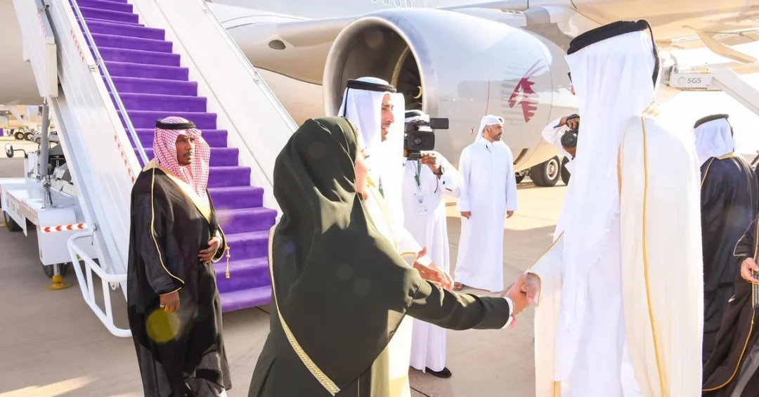 Qatari Amir Departs Riyadh After Arab Summit