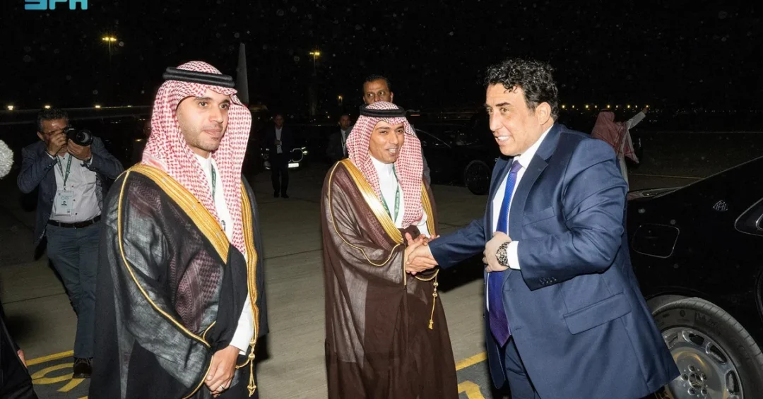 Libyan President Al-Menfi Departs Riyadh After Arab-Islamic Summit