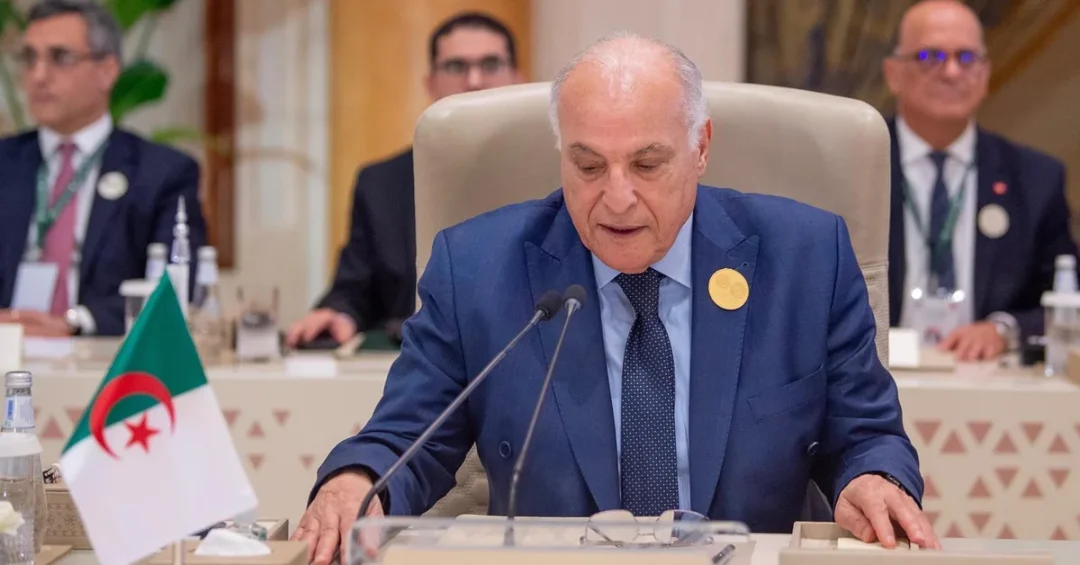 Algerian FM Warns Existential Threat to Palestinian Cause at Riyadh Summit