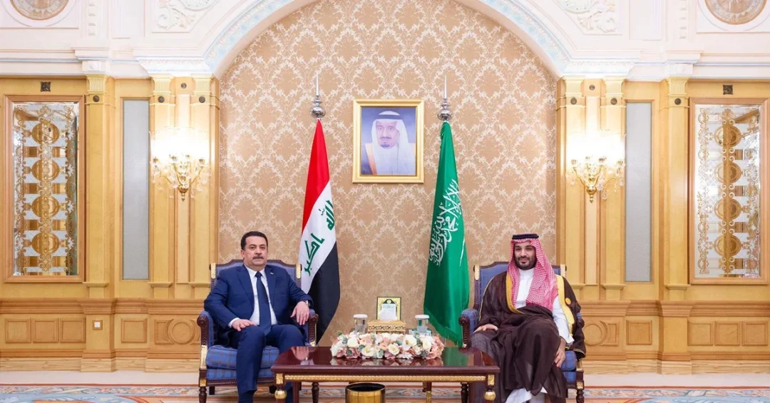 Saudi Crown Prince and Iraq PM Discuss Regional Cooperation in Riyadh