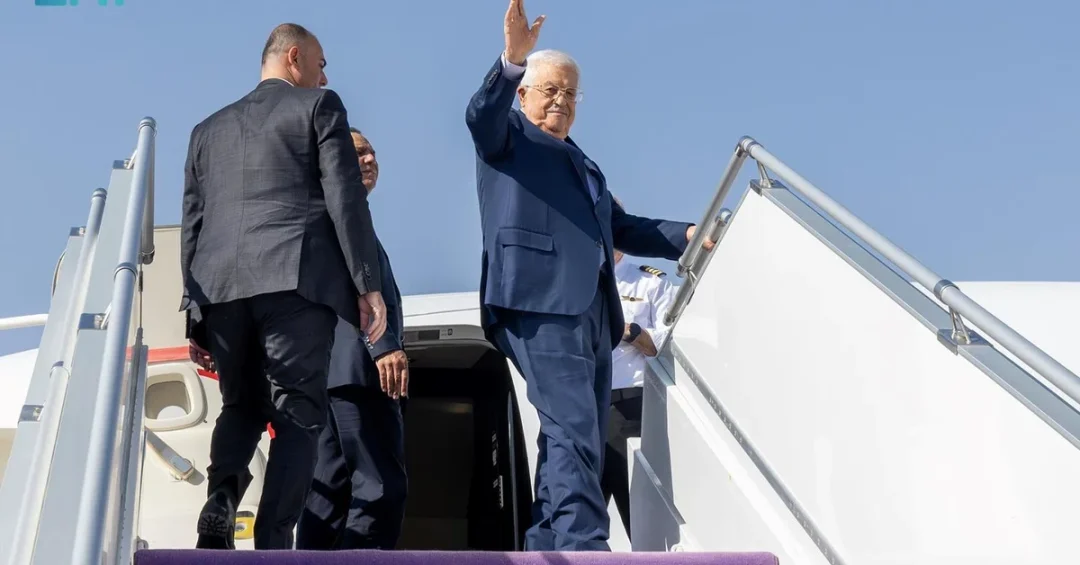 Palestinian President Mahmoud Abbas Departs Riyadh After Arab Islamic Summit
