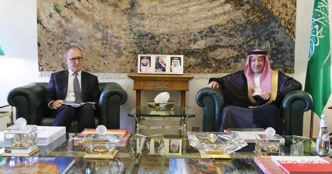 Saudi Vice Foreign Minister Meets Italian Director for Mediterranean and Middle East