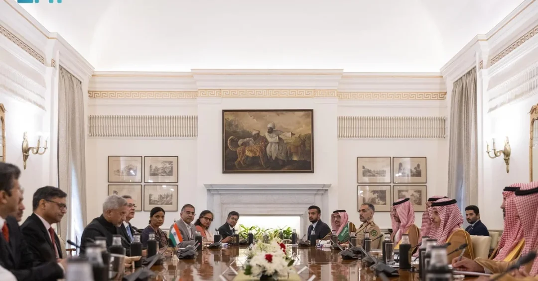 Saudi and Indian Foreign Ministers Co-Chair Strategic Cooperation Meeting in New Delhi