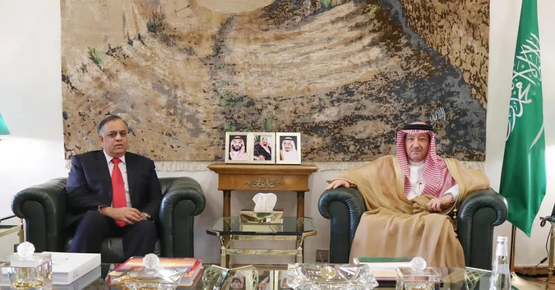 Saudi Vice Foreign Minister Meets Indian Ambassador to Bolster Ties