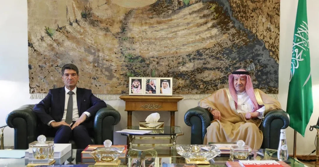 Saudi Vice Foreign Minister Meets French Ambassador in Riyadh