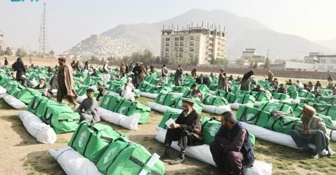 KSrelief Shelter Project Aids 29,292 Afghan Returnees and Flood Victims