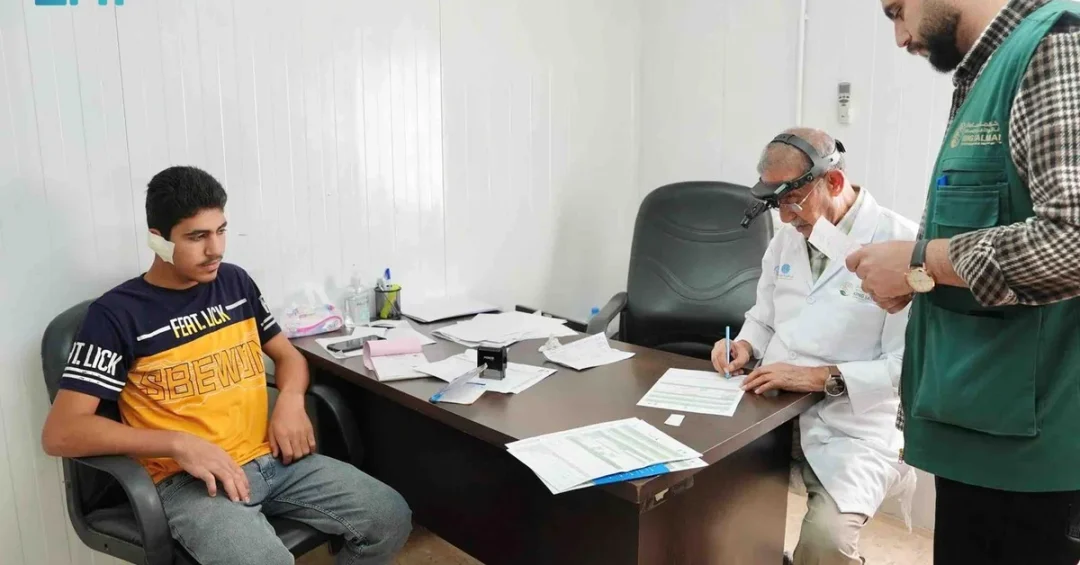 KSrelief Clinics Serve 2,483 Refugees in Jordan’s Zaatari Camp