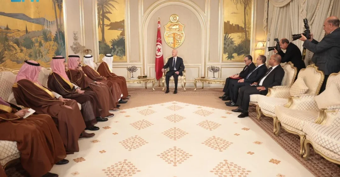 Tunisian President Meets Saudi Investment Minister to Boost Economic Ties