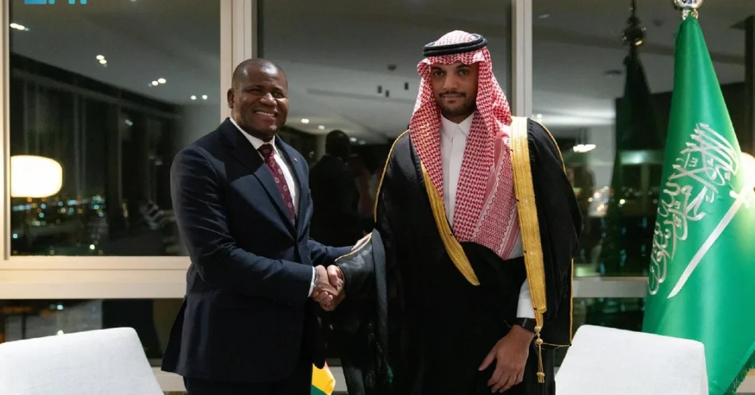 Saudi Vice Minister Meets Guinean Official to Bolster Ties