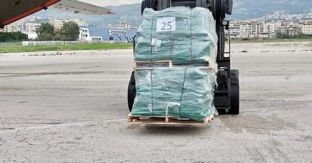 25th Saudi Relief Plane Arrives in Beirut with Humanitarian Aid