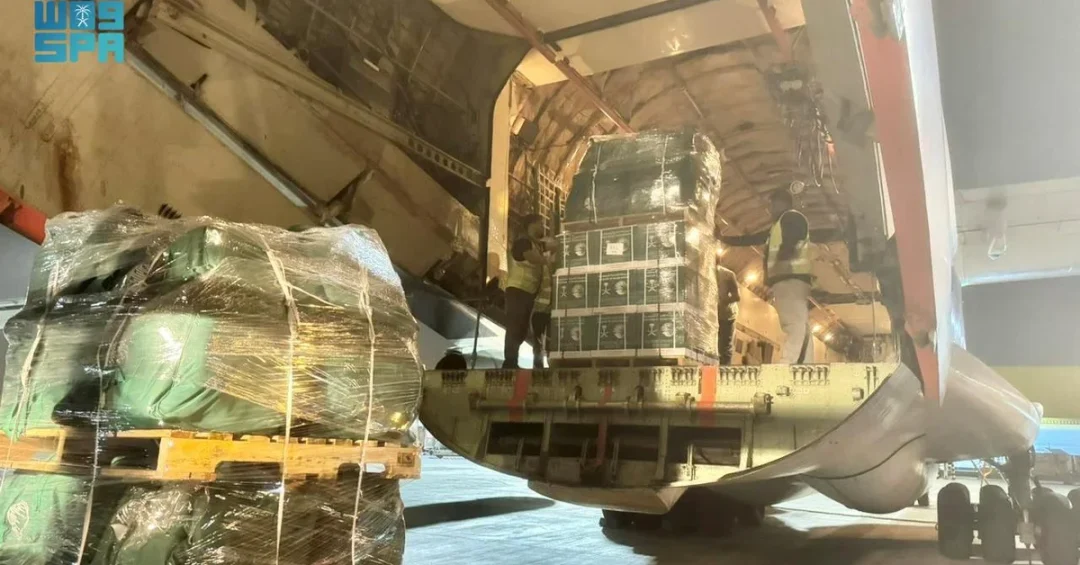 27th Saudi Relief Plane Departs for Lebanon with Critical Supplies