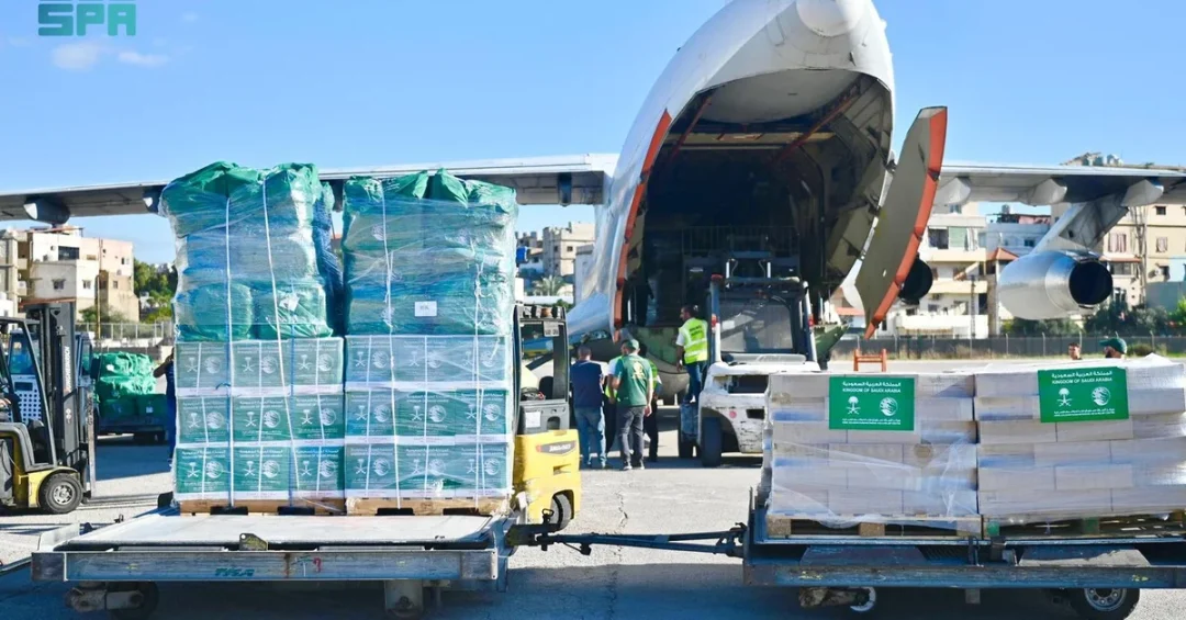 27th Saudi Relief Plane Arrives in Lebanon with Urgent Aid